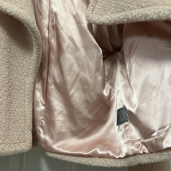 Bagatelle beige teddy cropped jacket SZ S - Picture 2 of 6